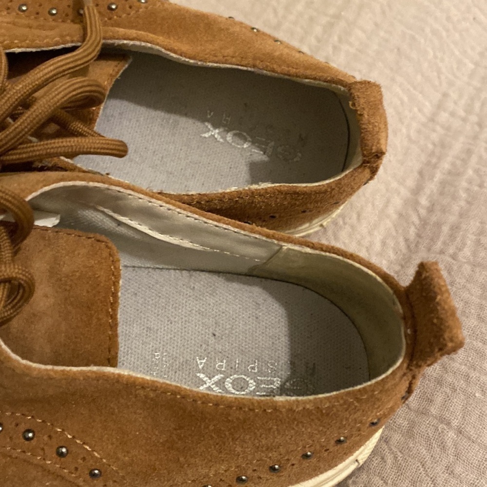 Geox suede leather shoes. Size 35 - Picture 4 of 6